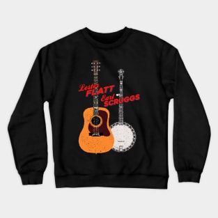 Flatt and Scruggs Guitar and Banjo Crewneck Sweatshirt